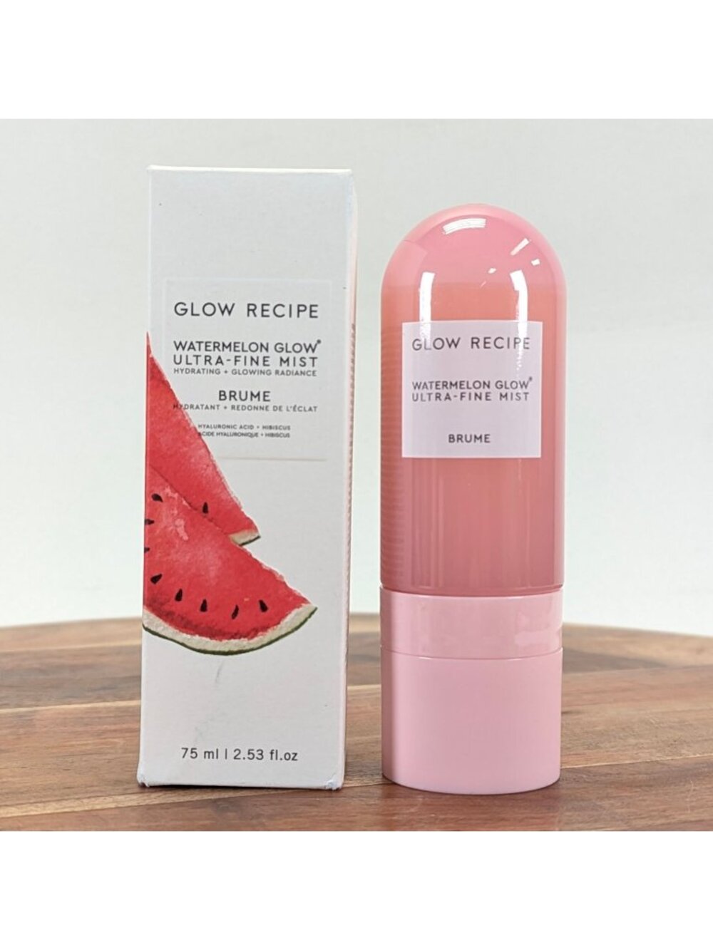 Glow Recipe Watermelon Glow Ultra Fine Mist Hydrating Glowing Radiance 2.53 oz